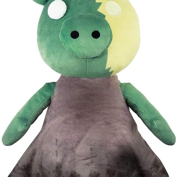 Roblox Piggy Plush Piggy ZomPiggy Zombie Stuffed Animal Toy with Light Up Eye - Picture 4 of 6